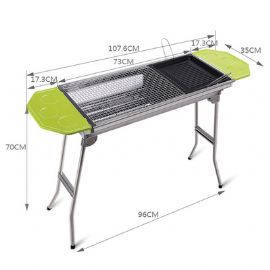 Large Charcoal Grill for Outdoor GrillingCH-ZN-1069